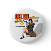 Official Velda: Girl Detective Button
