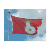 Official Vlissingen (Flushing), NL Flag Photo Card postcards by hollandshop Official Vlissingen (Flushing), NL Flag Photo Card postcards