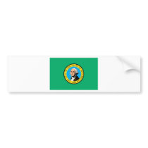 Official Washington State Flag bumper stickers