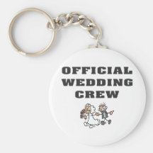 Official Wedding Crew Key Chain
