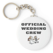 Official Wedding Crew Key Chain