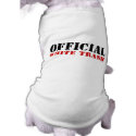 Official White Trash Pet Clothing pet clothing by Method77 Official White Trash Pet Clothing pet clothing