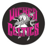 Official Wicked Celtics Unicorn Mascot Sticker