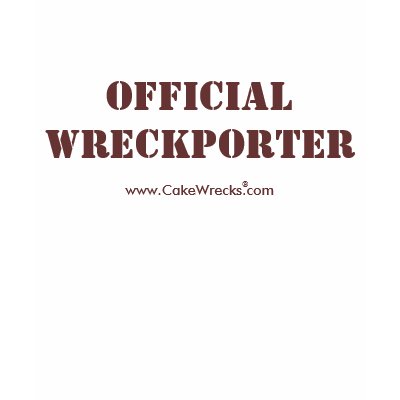 Official Wreckporter Tee Tee Shirts by cakewrecks