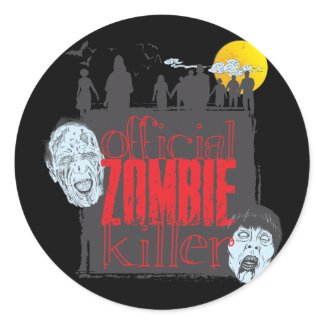 Official Zombie Killer sticker