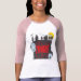 Ladies 3/4 Sleeve Raglan (Fitted)