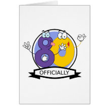 Officially 80 Birthday Banner Cards