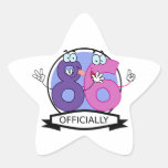 Officially 86 Birthday Banner Stickers