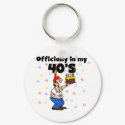 Officially in my 40s keychains by birthdayTshirts Officially in my 40s keychains