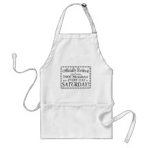 Officially Retired Apron