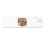 Offroad ATC All Terrain Cycle Distressed Grunge Bumper Sticker
