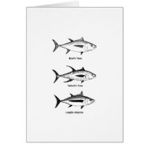 Offshore Fishing - Tuna Logo Cards