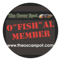 O'fish'al Member stickers