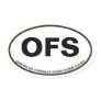 OFS Oval Sticker