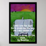 Og Mandino Quote  - POSTER