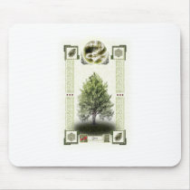 Ogham runes - Ioho Mousepad