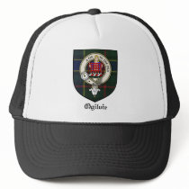 Ogilvie Clan Crest Badge Tartan hats by clan_badges Ogilvie Clan Crest Badge Tartan hats