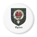 Ogilvie Clan Crest Badge Tartan magnets by clan_badges Ogilvie Clan Crest Badge Tartan magnets