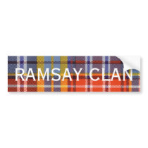 Ogilvie Scottish tartan Bumper Sticker