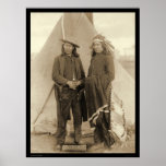 Oglala Chiefs Red Cloud & American Horse SD 1891 Posters