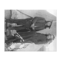 Oglala Chiefs "Red Cloud" and "American Horse" Canvas Prints