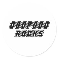 Ogopogo Rocks stickers by dustin1175 Ogopogo Rocks stickers