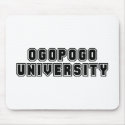Ogopogo University mousepads