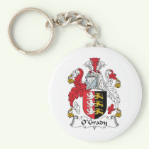 O'Grady Family Crest Keychain