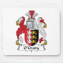 O'Grady Family Crest Mousepad