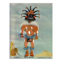 "Ogre" kachina print