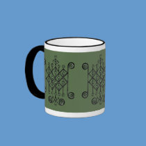 Ogun, Patron Loa of Fire, War, & the Unemployed mugs