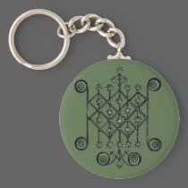 Ogun Veve keychains