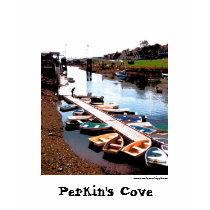 Ogunquit Perkin's Cove Ladies T-Shirt