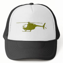 OH-6A Observation Helicopter Mesh Hat