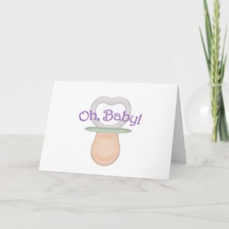 Oh, Baby! card