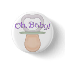 Oh, Baby! Pacifier Design buttons