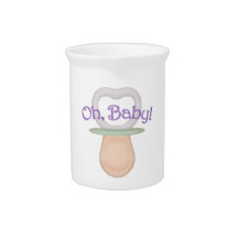 Oh, Baby! Pacifier Design Drink Pitcher