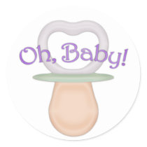 Oh, Baby! Pacifier Design stickers