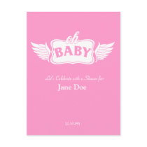 Oh Baby! Shower Announcement postcards