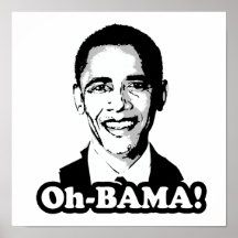 OH BAMA -.png Print