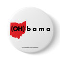 (OH)bama - Red and Black buttons by BnEsTees (OH)bama - Red and Black buttons