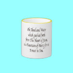 Oh Blood and Water - St. Faustina mugs