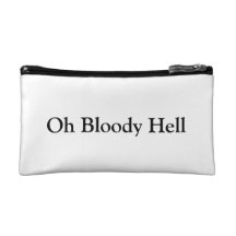 Oh bloody Hell Small Cosmetics Bag Makeup Bag