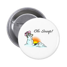 ¡Oh broche! (Sr. de fusión Snowman) Pins