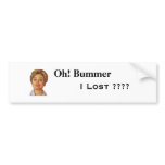 Oh! Bummer Bumper Sticker