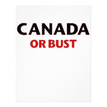 Oh Canada Letterhead