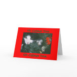 Oh Catmas tree Card