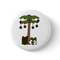 Oh Christmas Palm Tree buttons by christmasshop Oh Christmas Palm Tree buttons
