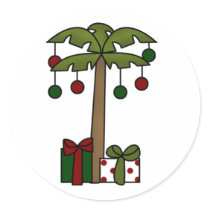 Oh Christmas Palm Tree stickers
