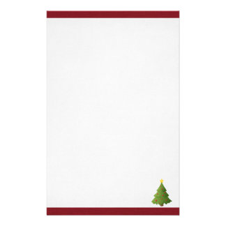 Christmas Tree Stationery | Zazzle